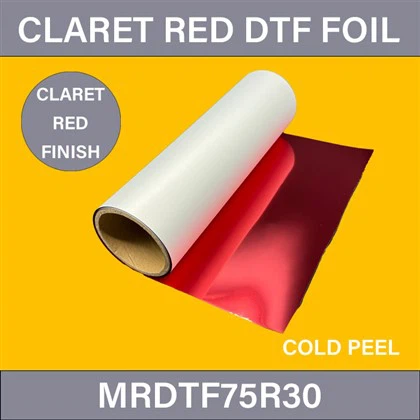 Claret Red DTF folija