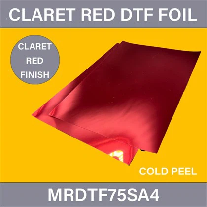 Claret Red DTF folija